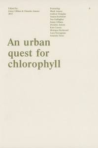 AnUrbanQuestForChlorophyll Cover, An urban quest for chlorophyll